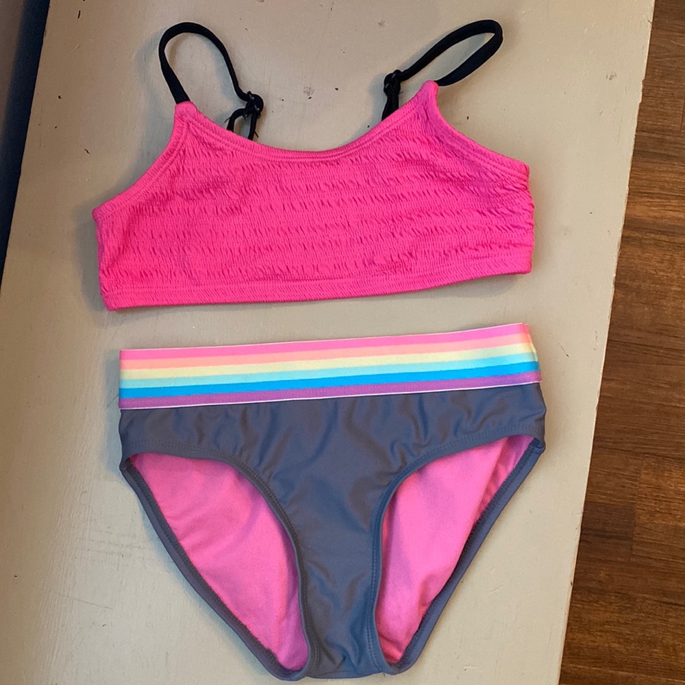 Justice 2 piece swimsuit